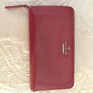 Red Kate Spade Wallet